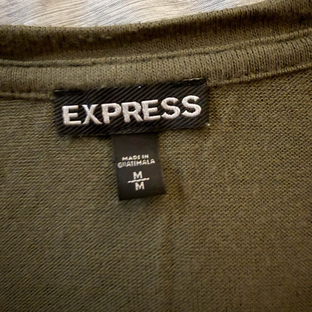 Express size M short sleeve tunic